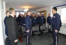 Odprawa roczna niżańskich policjantów