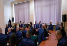 Odprawa roczna stalowowolskich policjantów