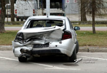 Poważna kolizja na ul. Okulickiego – na szczęście nikt nie ucierpiał