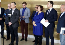 Konferencja prasowa Platformy Obywatelskiej