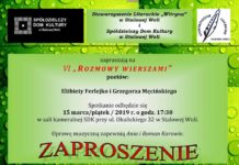 Ela porozmawia wierszami