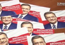 Poparli Komorowskiego