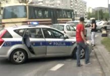 Wypadek na ulicy Popiełuszki