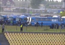 Kibice stalówki w areszcie. (video)