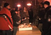 Wigilia pod chmurką (video)