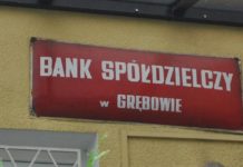 Wniosek o upadłość Banku Spółdzielczego w Grębowie