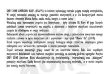 Koncert GREY ZONE AMERICAN BLUES