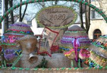 W Rudniku nad Sanem pojawił się wiklinowy kosz wielkanocny