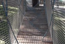 Park linowy czynny codziennie od godz. 10.00 do 20.00