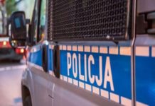 Nie zatrzymała się do kontroli i próbowała uciec przez las