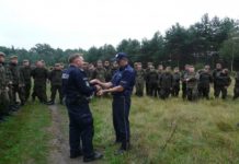 Policjanci szkolili żołnierzy Wojsk Obrony Terytorialnej