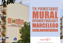 Powstanie mural Marcelego Siedlanowskiego