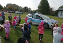 Policjanci opowiadali dzieciom o bezpieczeństwie