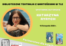 Zapis spotkania autorskiego z Katarzyną Ryrych