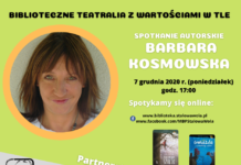 Spotkanie autorskie z Barbarą Kosmowską – online