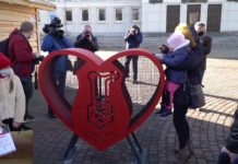 Stalowowolskie serduszko na nakrętki