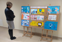 Na rysunkach pokazali, jak unikać zagrożenia w sieci