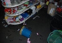 Nietrzeźwy włamywacz zamknięty w sklepie