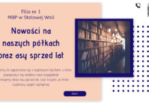 Marcowe nowości wydawnicze w Filii nr 1