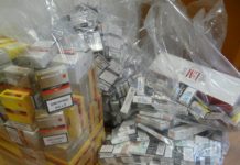 Funkcjonariusze policji i KAS-u zabezpieczyli nielegalne papierosy