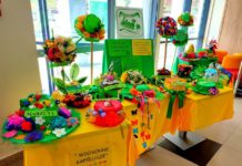 Kolorowa wystawa w bibliotece