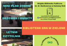 Bibliotekarze chcą urządzić patio