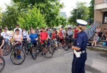 Stalowowolscy policjanci przeprowadzili egzamin na kartę rowerową