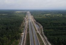 Postęp prac na budowie odcinka S19 Nisko Południe – Podgórze