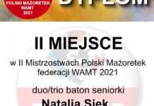 Sukcesy Mażoretek na II Mistrzostwach Polski federacji WAMT Polska