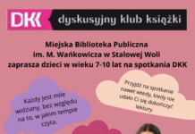 MBP zaprasza dzieci i młodzież do Dyskusyjnego Klubu Książki