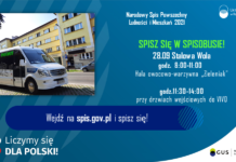 Spisobus – Narodowy Spis Powszechny Ludności i Mieszkań 2021