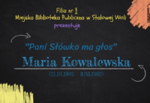Filia nr 1: Maria Kowalewska – „Pani Słówko ma głos”