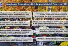 Bezpieczny Dzień Wszystkich Świętych i Dzień Zaduszny 2021