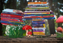 Książek u nas przybywa niczym grzybów w lesie po deszczu…