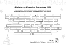 Biblioteczny kalendarz adwentowy