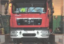 Strażacy podziękowali policjantom za odzyskanie skradzionego sprzętu