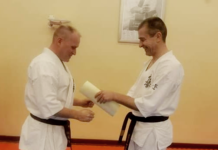 Stalowowolski policjant ze stopniem mistrzowskim w Karate Kyokushin