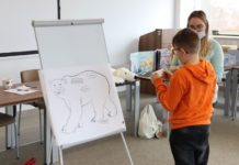 Miś polarny przyjacielem dzieci