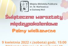 Warsztaty wielkanocnych ozdób w MBP