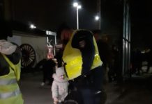 Policjanci pilotowali autokary z dziećmi z Ukrainy