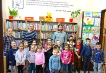 W bibliotece z wizytą