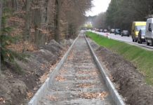 Postęp prac przy ścieżce rowerowej z Niska do Nowosielca