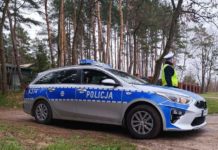 Podziękowała policjantom za udzieloną pomoc