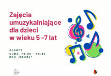 Twa nabór na zajęcia umuzykalniające dla dzieci w wieku 5 – 7 lat