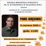 Nadchodzi spotkanie z Pawłem Beręsewiczem
