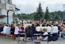 Prelekcja na temat bezpieczeństwie połączona z egzaminem na kartę rowerową