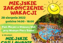 Zapraszamy na Miejskie Zakończenie Wakacji!