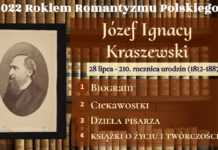 Józef Ignacy Kraszewski „tytan pracy” – 2022 Rokiem Romantyzmu Polskiego