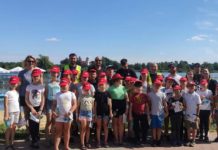 Policjanci rozmawiali o bezpieczeństwie nad wodą