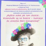 Konkurs plastyczny w Filii nr 1